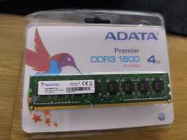 Pamięć RAM Adata 4GB DDR3 1600