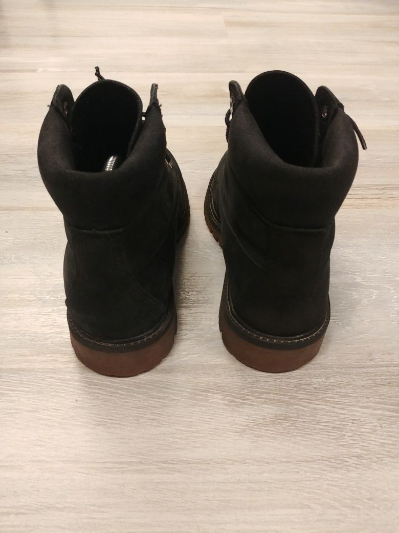 Czarne Buty Timberland 6 IN PREMIUM WP BOOT trapery glany zimowe