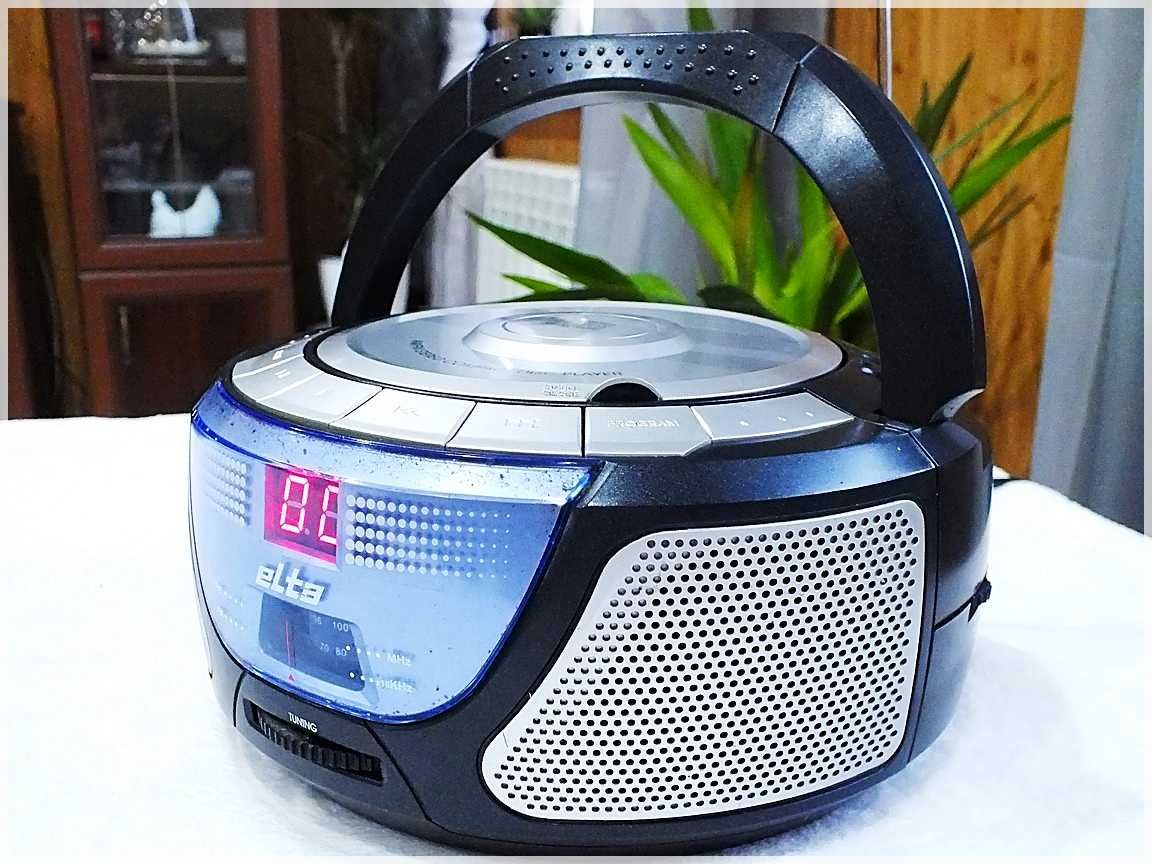 BOOMBOX Radio ELTA 6712 Radioodtwarzacz CD Stereo