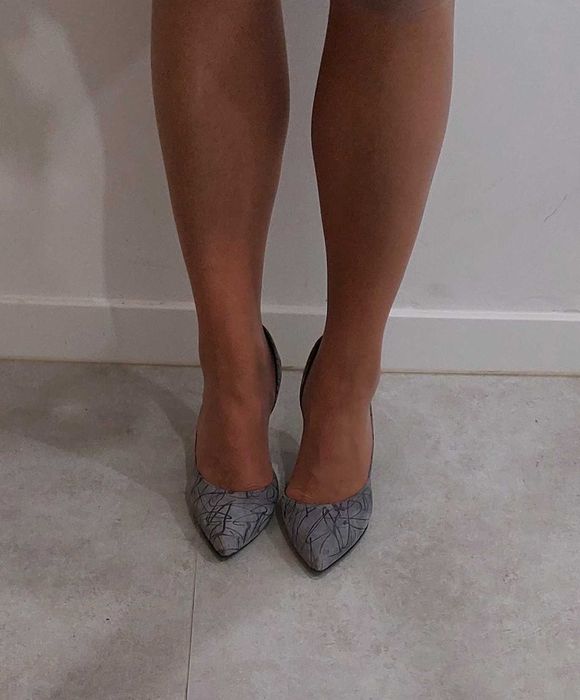 Szare szpilki Lasocki