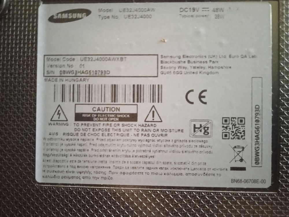 Samsung UE32J4000AW Телевізор