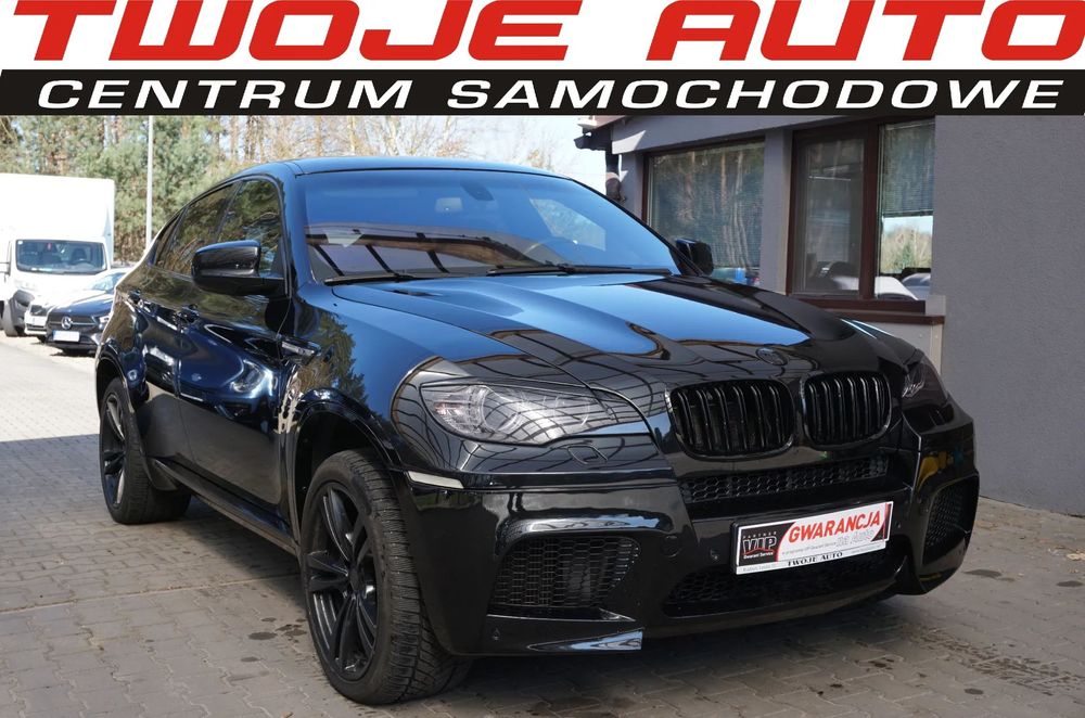BMW X6M GWARANCJA X6M 4.4i 555PS 4x4 NaviSkóraXenonElKlapaHeadUp PDC Zamiana