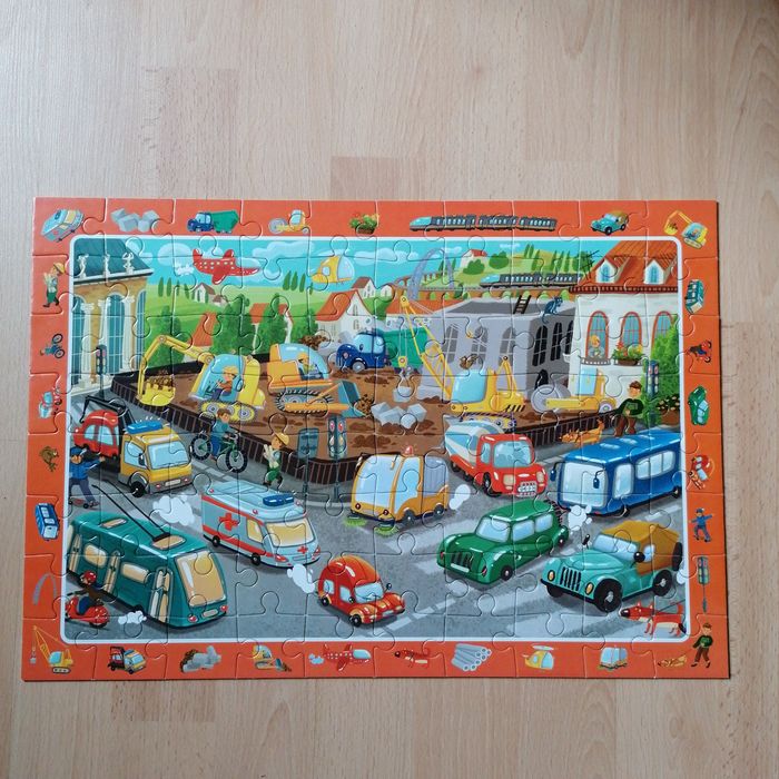 Пазл Додо На дорозі On the road Dodo 80 елементів 
Розмір 45 *31 см
Цу