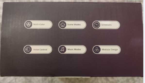 Програмуємий світильник Govee H6061 Glide Hexa Light Panels 10шт RGB