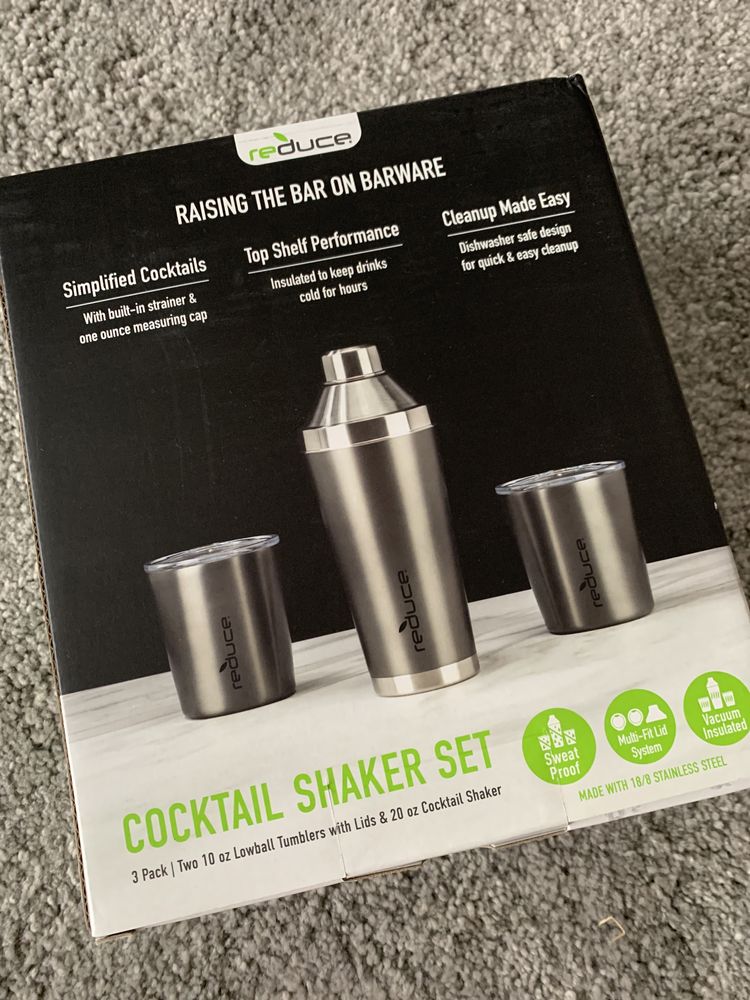 Zestaw cocktail shaker