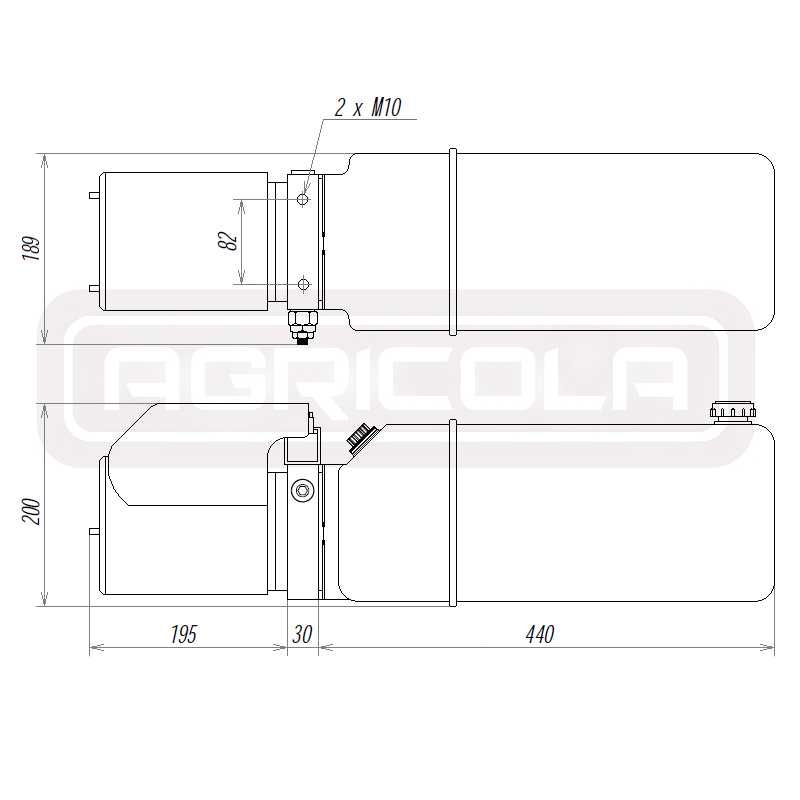 Zasilacz 12v 2kw 2,6cm3 + siłownik skok 700