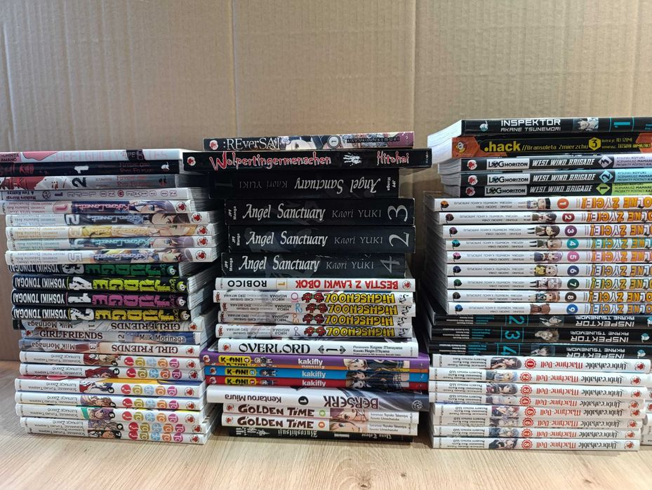 Zbiór Mang 98 tomów