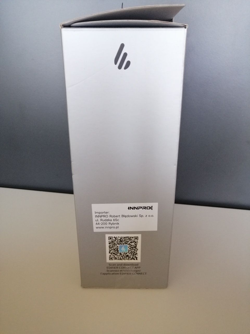 Słuchawki bezprzewodowe Edifier W820NB Bluetooth biały szary
