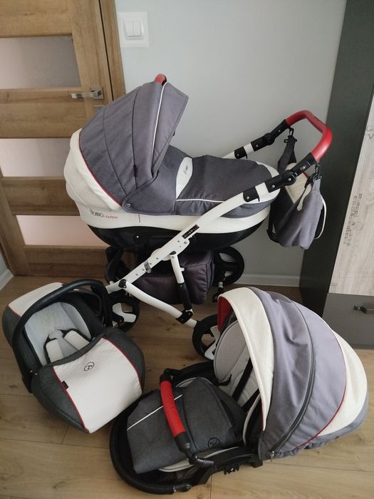 Wózek coletto florino carbon 3 w 1