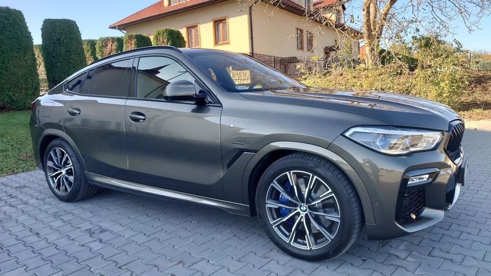 BMW X6 340 KM xDrive 40d, salon Polska.