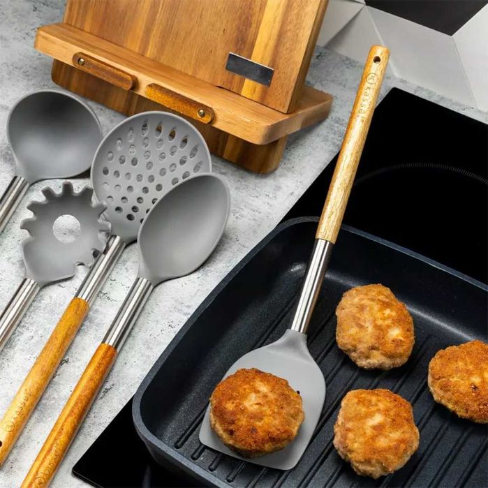 Przybory kuchenne 5 sztuk Zestaw przyborów do kuchni Łyżka Łopatka