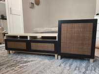 Zestaw Ikea Besta pod TV
