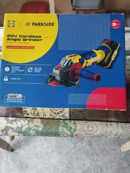 Rebarbadora a bateria 20v Parkside  [nova] com garantia