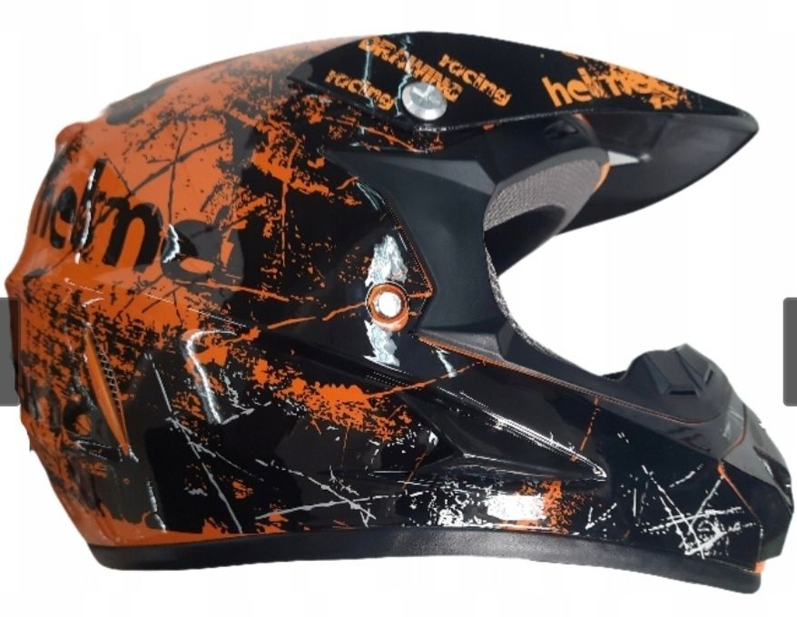 Kask motocyklowy OFF-ROAD enduro motocross, rozmiar S