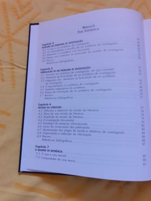 Livro "O processo de investigação da concepção à realização"