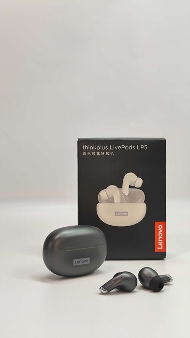 Блютуз навушники Lenovo XT91/LP5/XT88/XT91 бездротові вакуумні