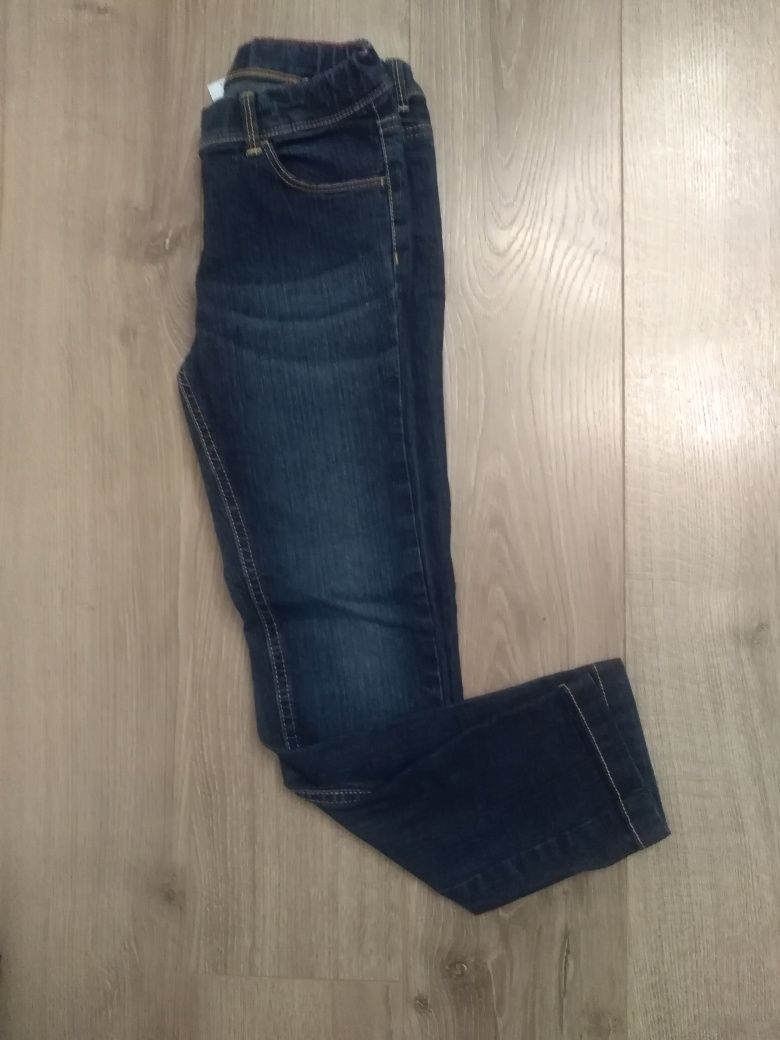 Spodnie jeans r 128