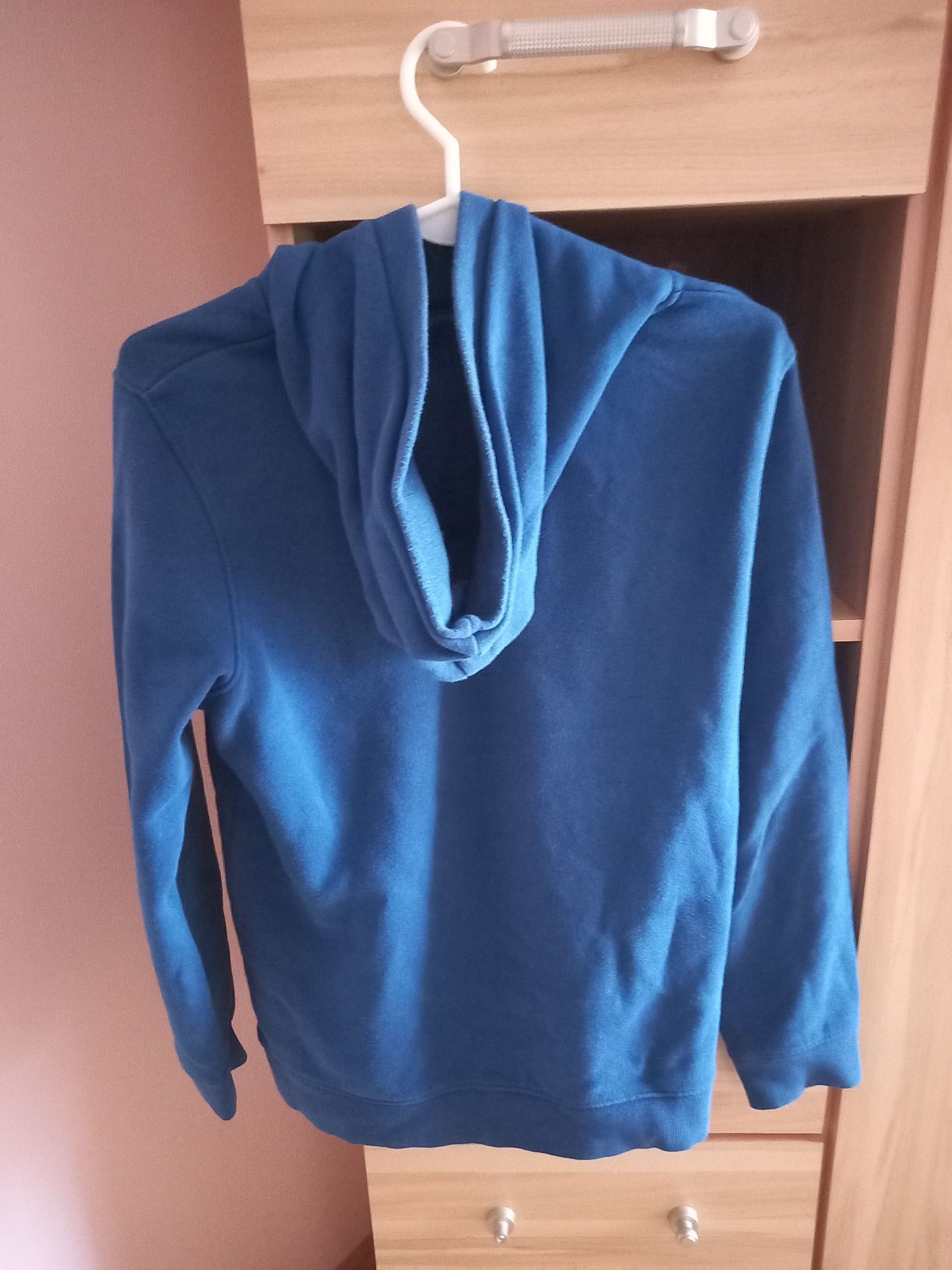 bluza chlopieca granatowe here there 158/164 z kapturem hoodie