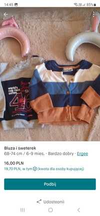 Bluza i sweterek