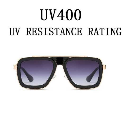 Męskie Okulary Retro Sonnenbrille luneta De UV400