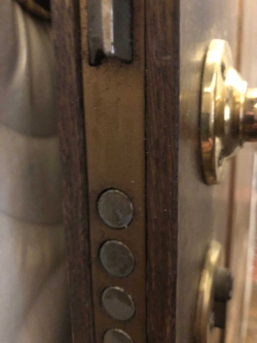 Porta de Madeira de rua,  blindada