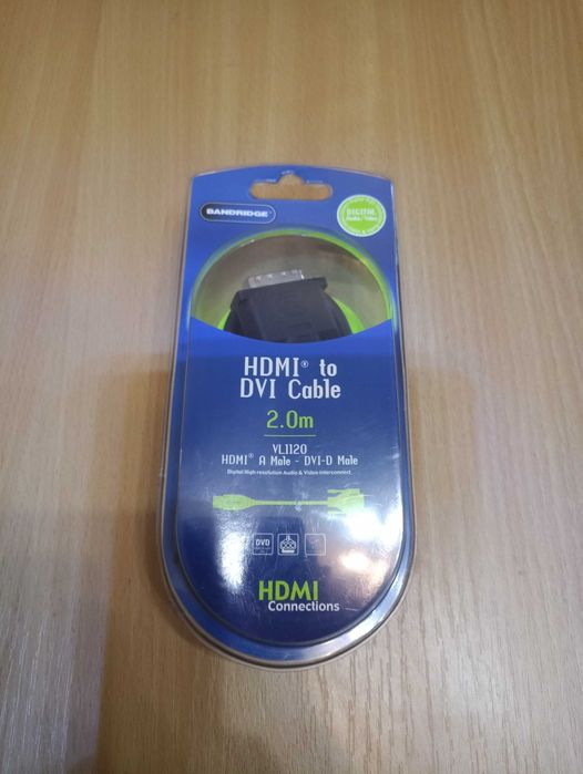 кабель Bandridge HDMI to DVI cable 2 метра