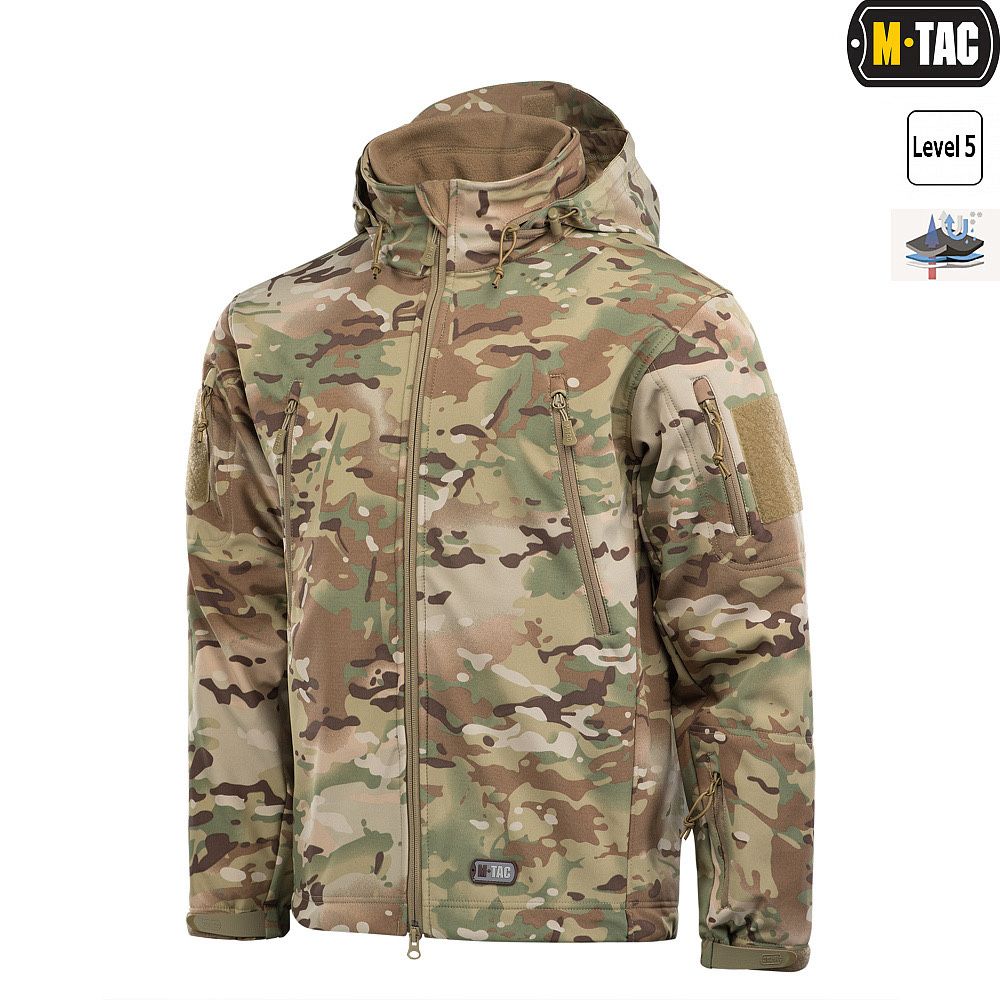 M-Tac куртка Soft Shell з підстібкою MC