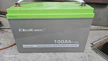 Akumulator AGM QOLTEC LONGLIFE 100AH magazyn energii falownik UPS