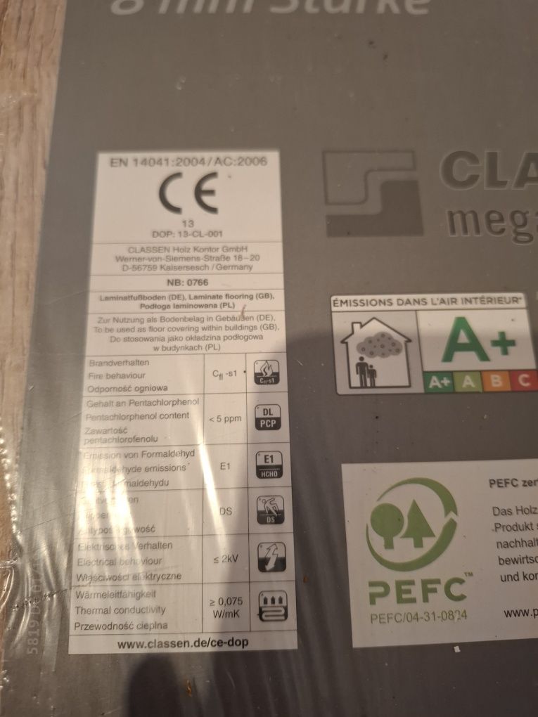 Panele Podłogowe Classen AC4 - 15 m2