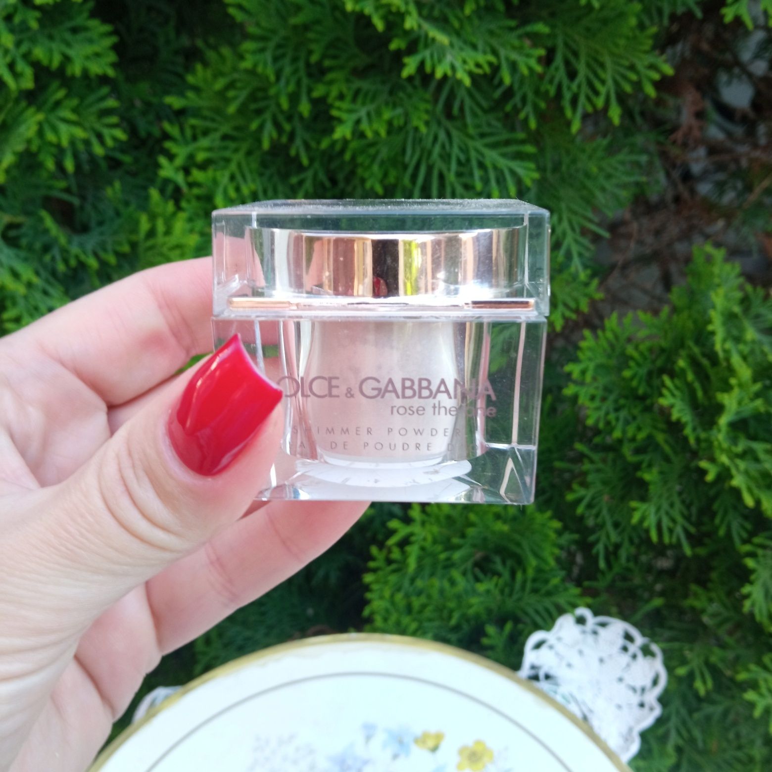 Пудра шиммер от Dolce Gabbana