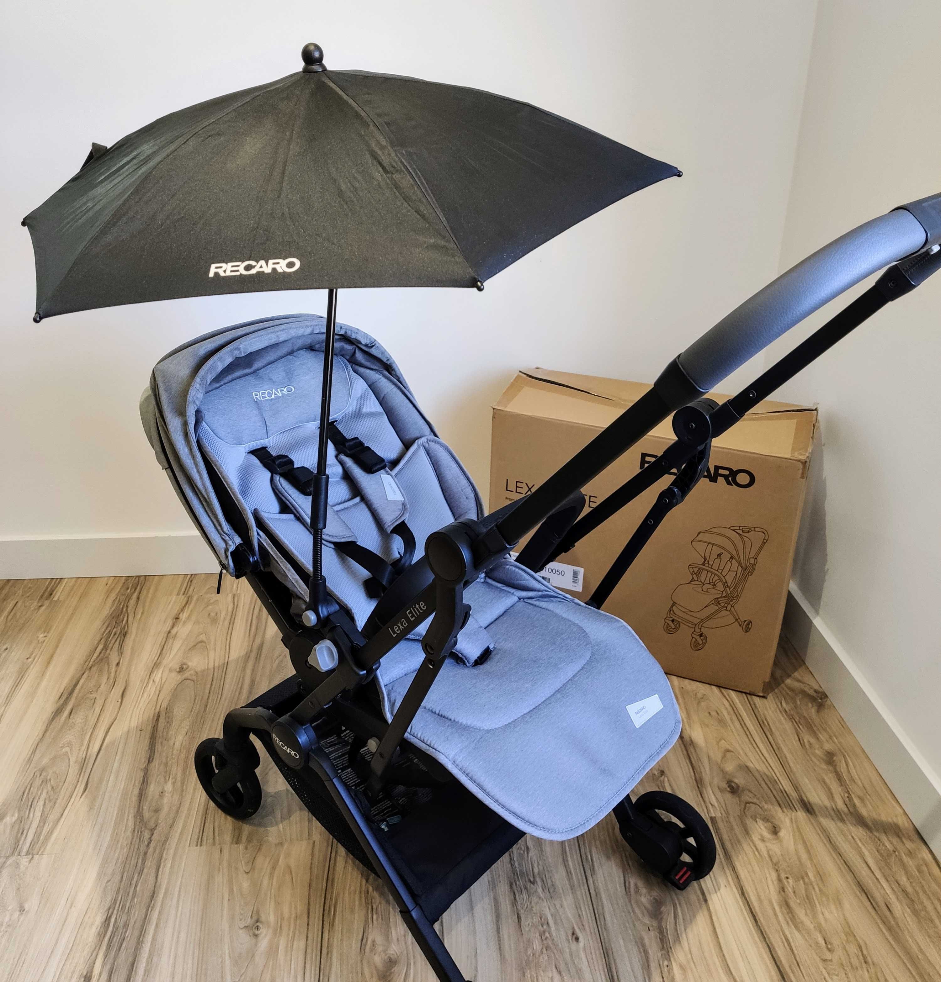 Recaro - Carrinho Passeio + Cadeira Auto + Base Isofix