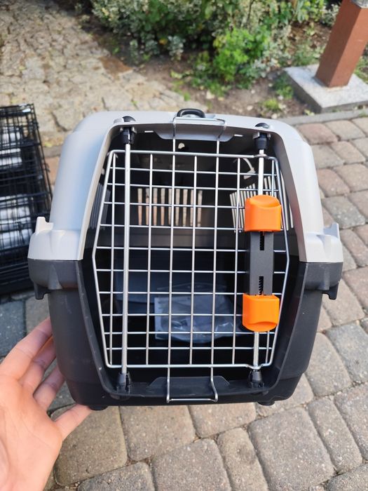 Transporter dla małych kotów, fretek itp. MP Bergamo 46x29x30 cm