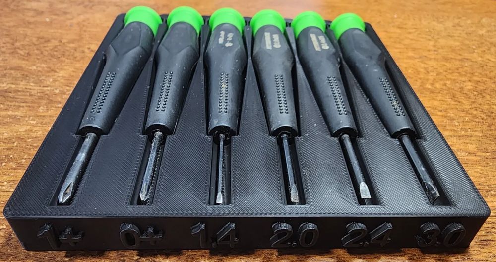 Tabuleiro Organizador para Chaves de Fenda Pittsburgh