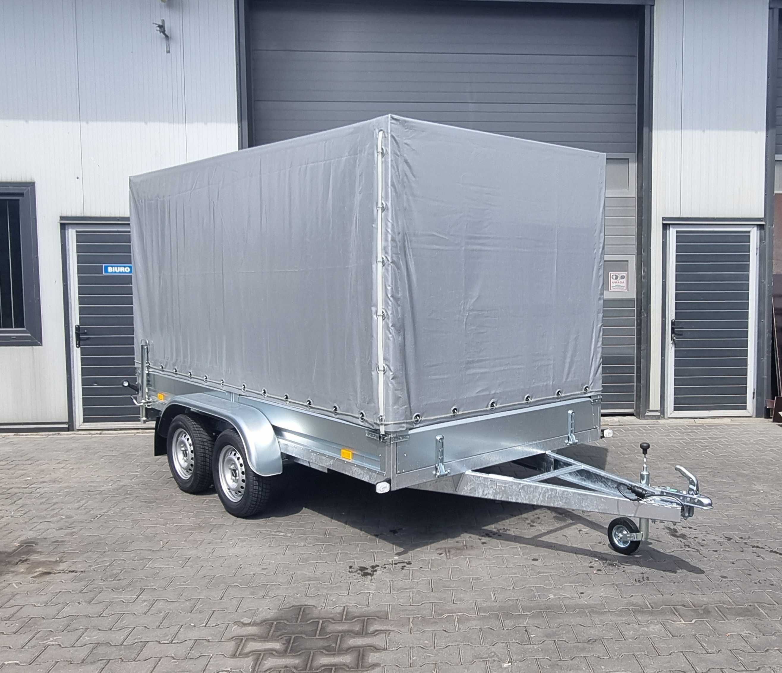 Przyczepka samochodowa SIDECAR 350x176 750 kg Producent - TRANSPORT