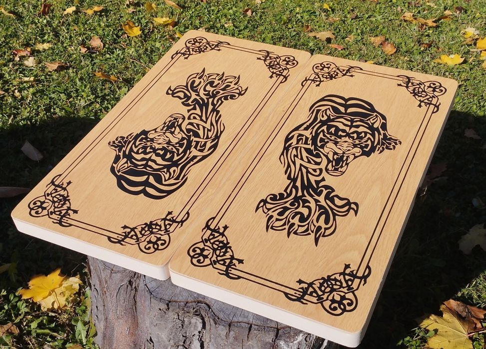 Нарди Тигр 50 см х 50 см.