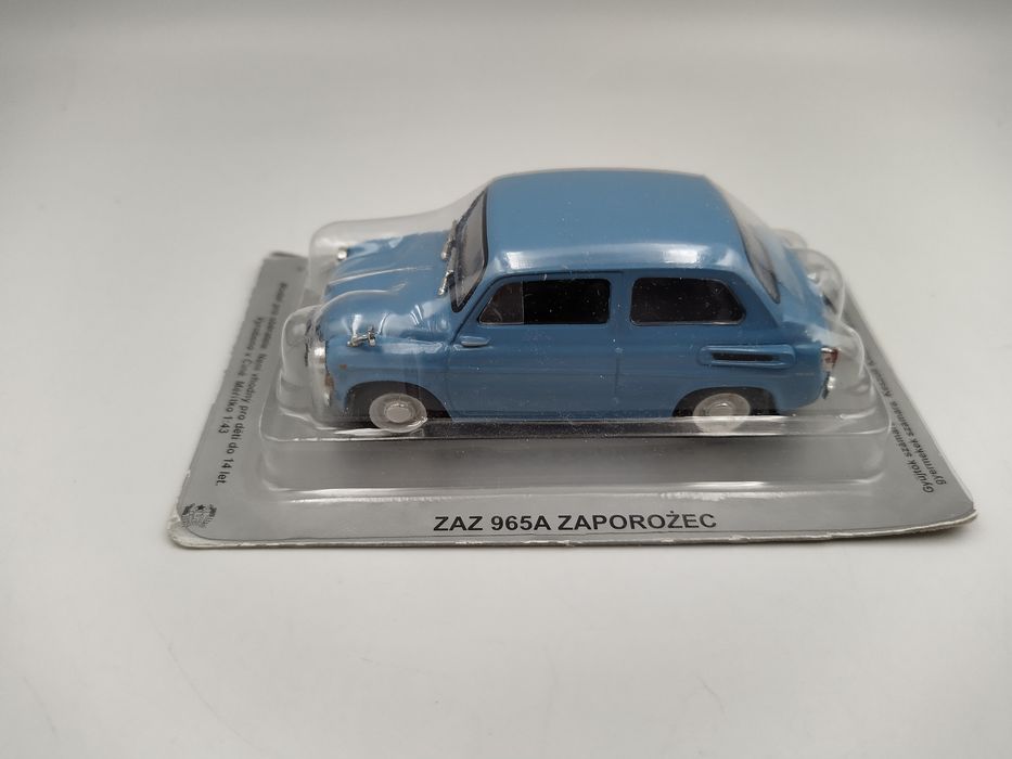 Zaz 965A zaporożec deagostini kultowe auta PRL 1:43
