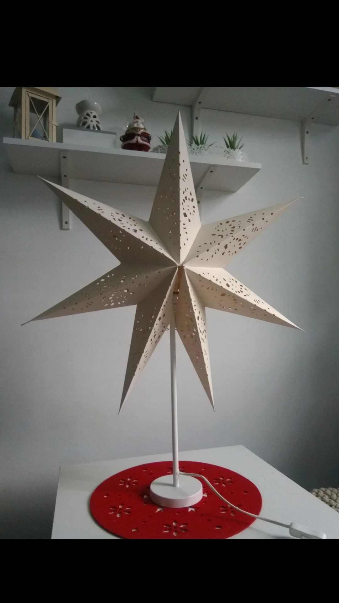 nowy stojak podstawa lampy IKEA Strala gwiazdka gwiazda