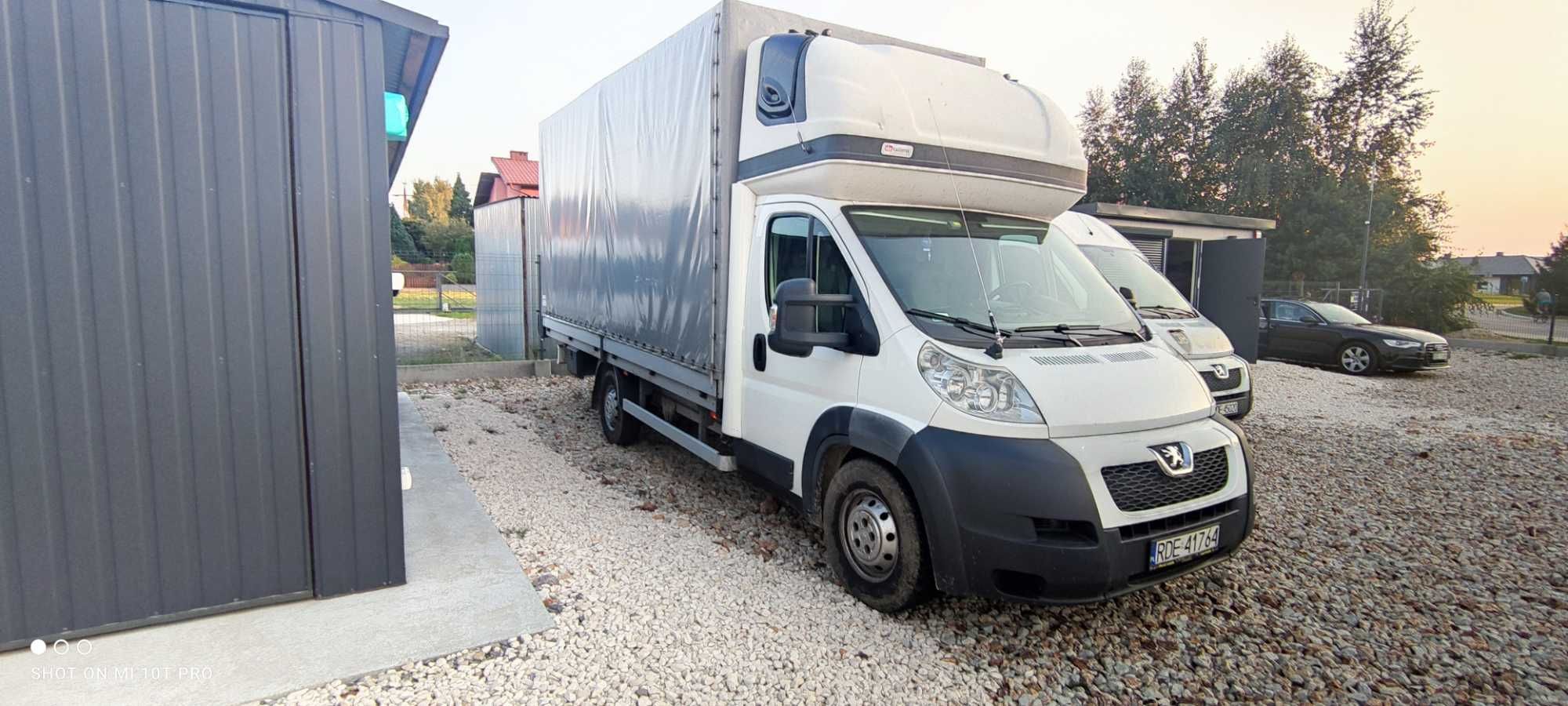 BUS, wynajem, wypożyczalnia - plandeka  Citroen Jumper 10ep