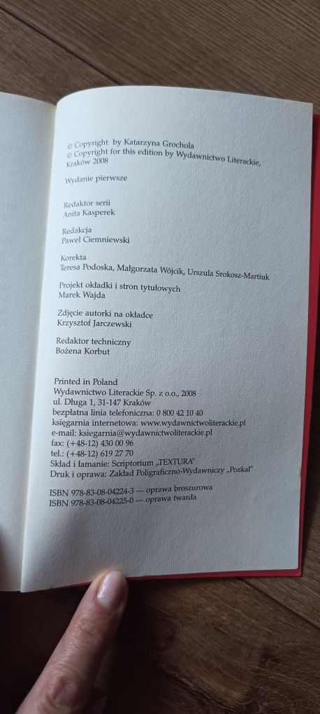 Książka "Trzepot skrzydeł"