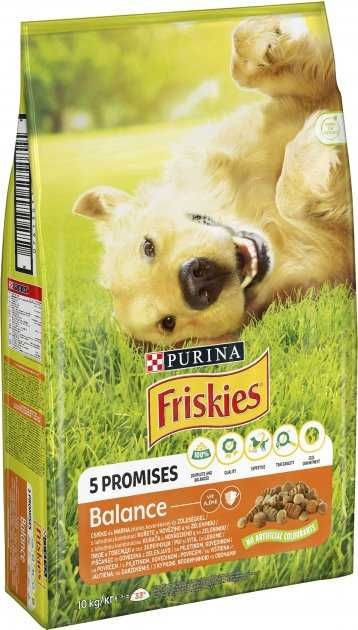 Friskies (Фріскес) 10 кг для собак. З яловичиною. З куркою.Корм Purina
