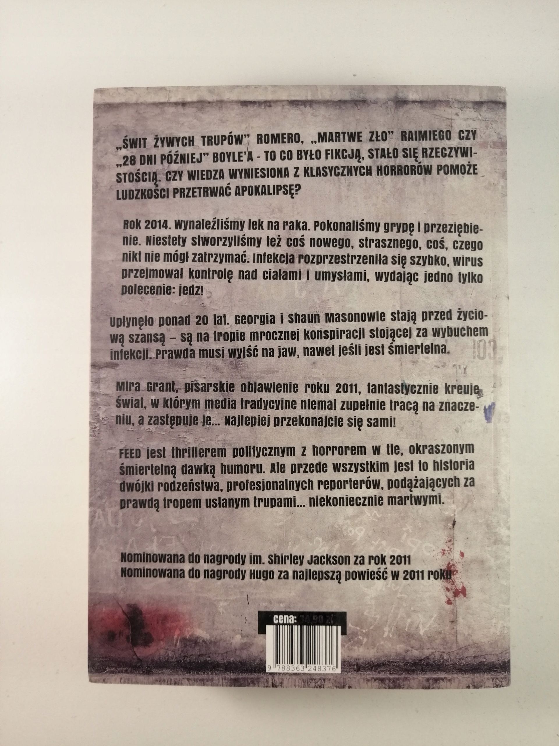 Feed Przegląd końca świata 1 - Mira Grant