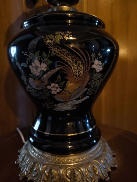 Candeeiro com faisões 58X22cm