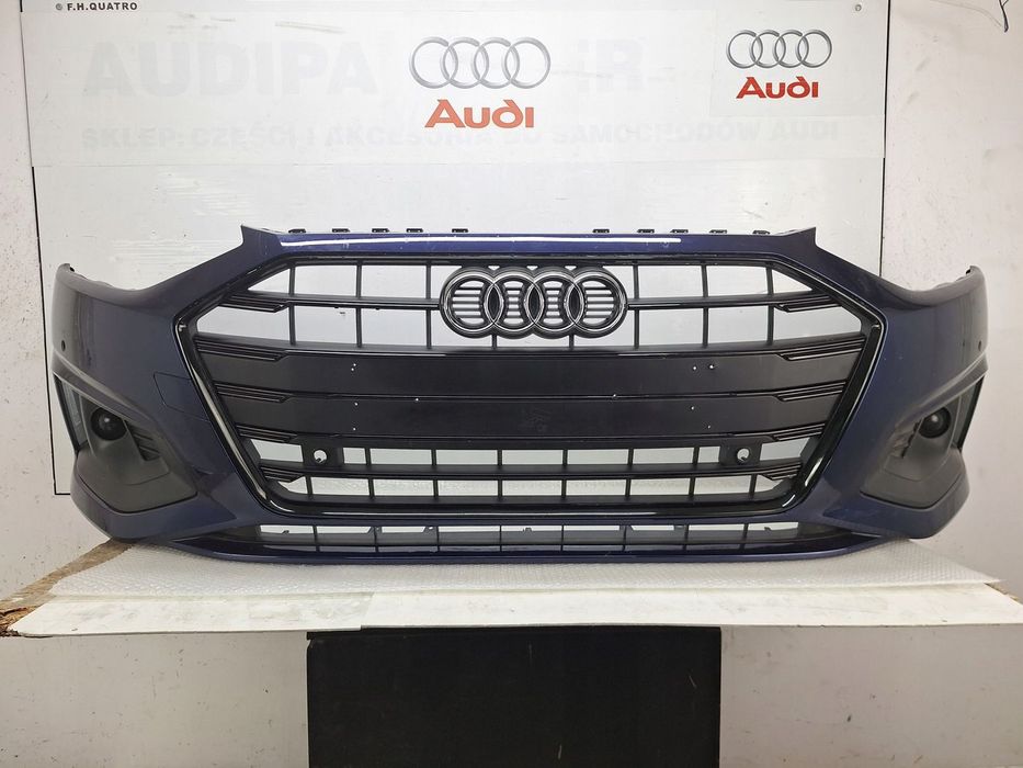 ZDERZAK AUDI A4 8W 8W0 B9 LIFT 2020-2023 OE PO LIFTINGU BLACK EDITION 4XPDC