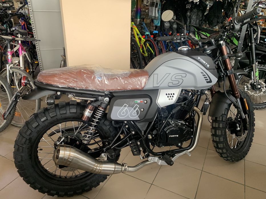 Мотоцикл FORTE FT250-F6 (склямблер). Доставка