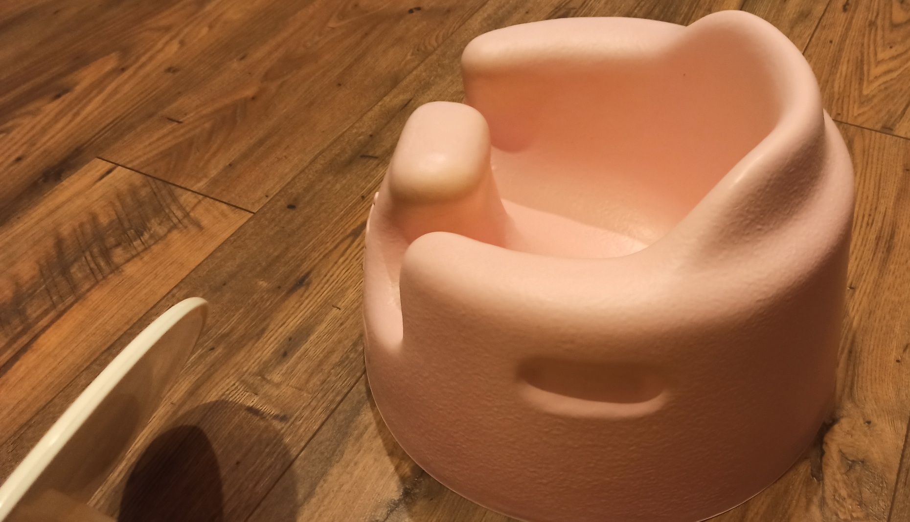 Siedzisko krzesełko podłogowe dumbo różowe z tacką
