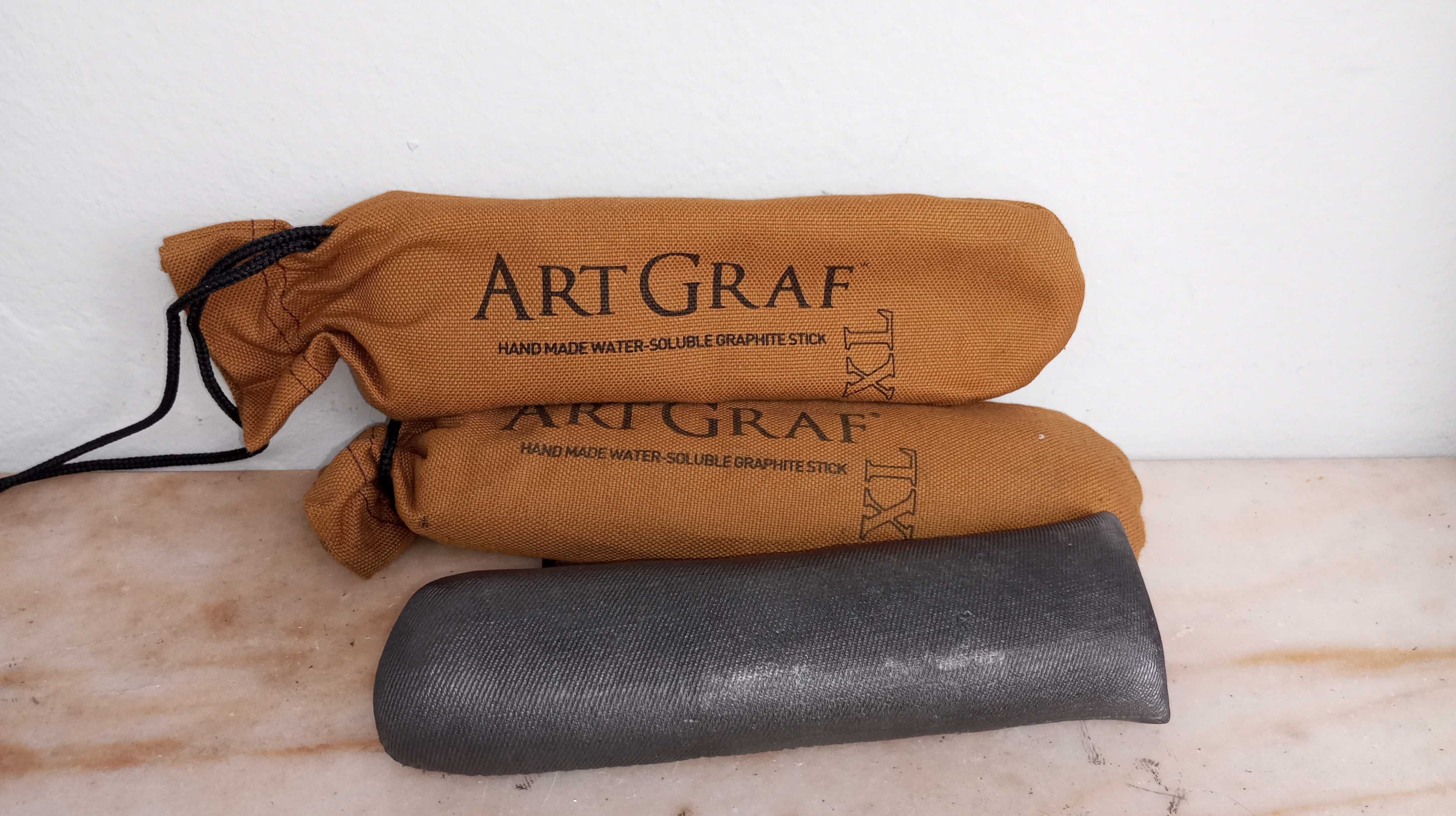 Bastão Artesanal de grafite Aguarelável ArtGraf XL Viarco
