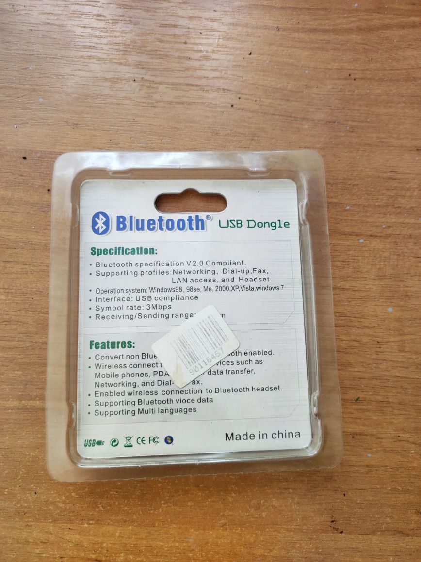 USB Bluetooth адаптер до ПК