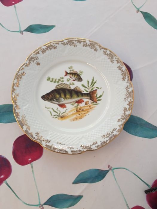 Serviço de Porcelana para Peixe