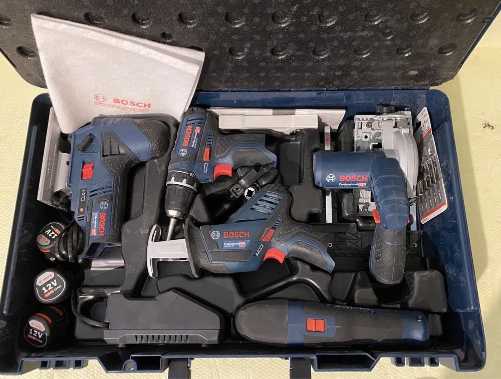 Bosch Professional 12V  - zestaw narzędzi akumulatorowych
