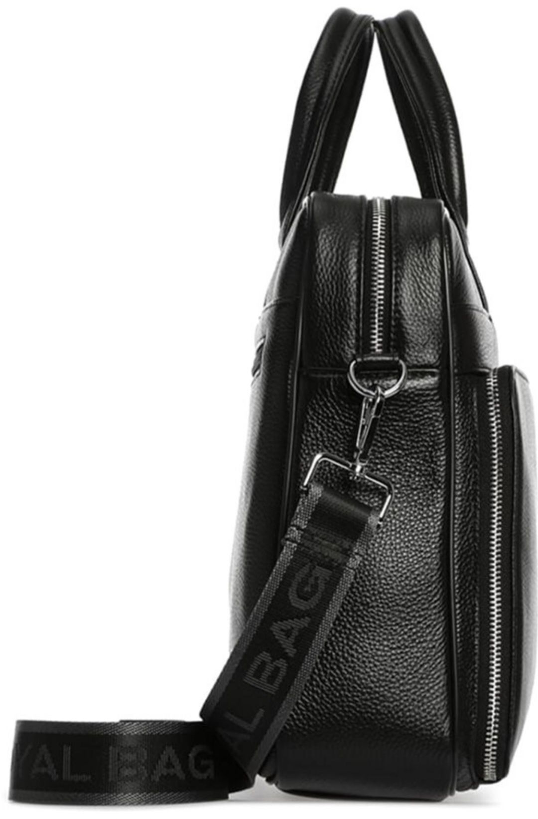 Мужская кожаная сумка RoyalBag/портфель/деловая сумка,для ноутбука.